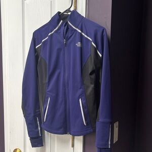 The North Face Women's Purple and Black Jacket